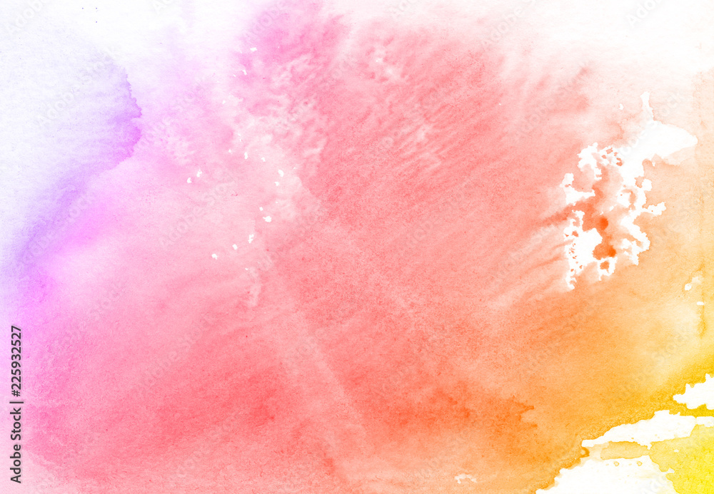 Fototapeta premium watercolor background with copy space for text
