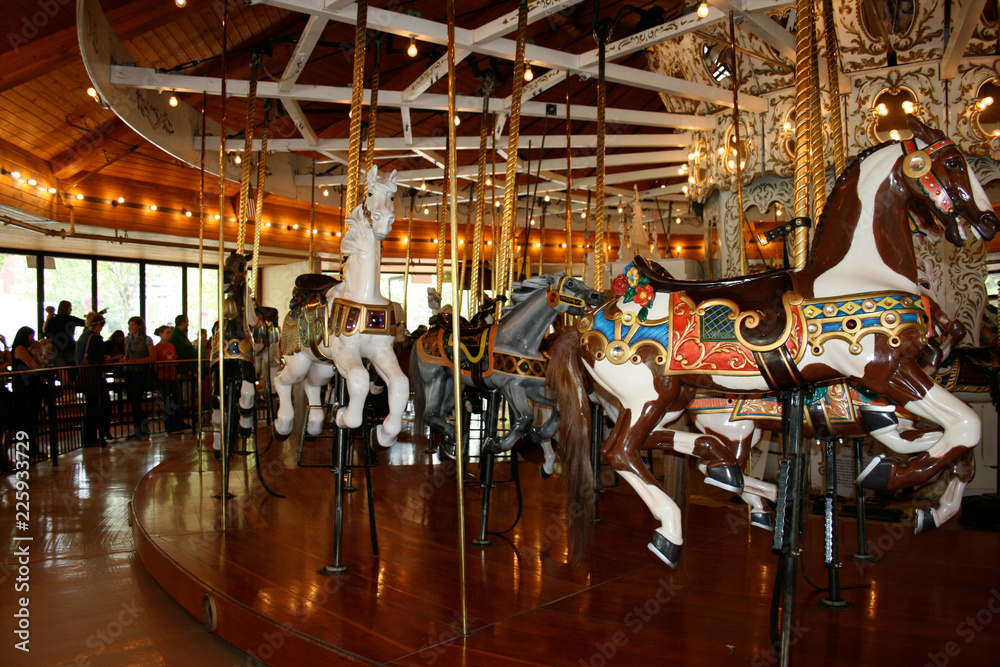 Carousel at Riverfront Park in Spokane, WA