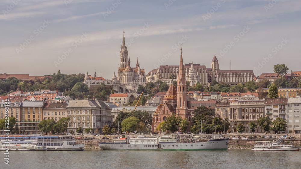 The Danube Embankment. Budapest