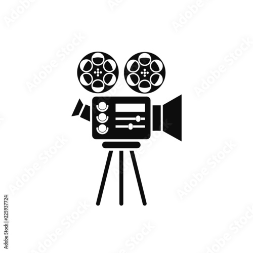 Video camera icon vector illustration eps10.