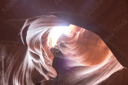 Abstract textured background, photo taken in the Antelope Canyon, USA