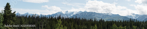 Fototapeta Naklejka Na Ścianę i Meble -  Kluane Range panorama