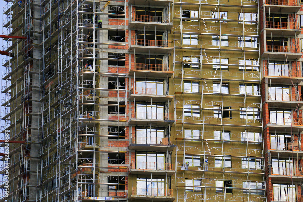 Obraz premium building under construction