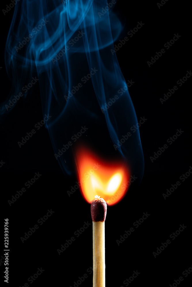 burning matchstick
burning matchstick