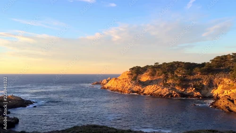 The Pacific Ocean at the Point Lobos State Natural Reserve, California, United States. The Point Lobos protected areas provide shelter to a wide range of fish, invertebrates, birds, and marine mammals The Pacific Ocean at the Point Lobos State Natural Reserve, California, United States. The Point Lobos protected areas provide shelter to a wide range of fish, invertebrates, birds, and marine mammals