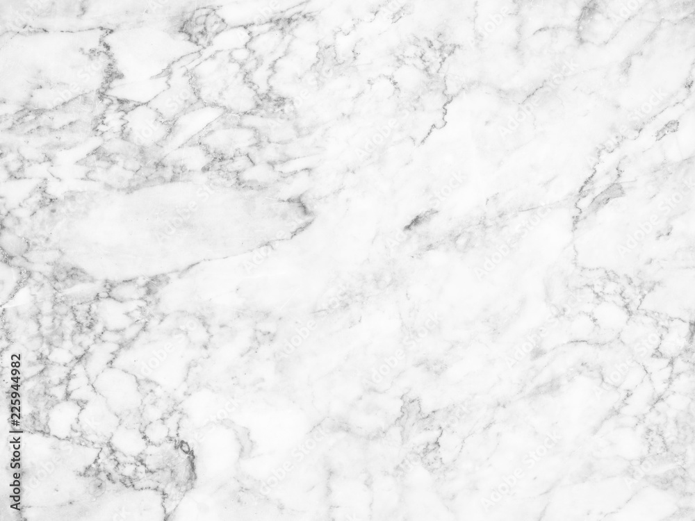 White marble patterned texture background for design.