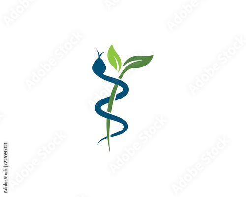 Snake logo vector
