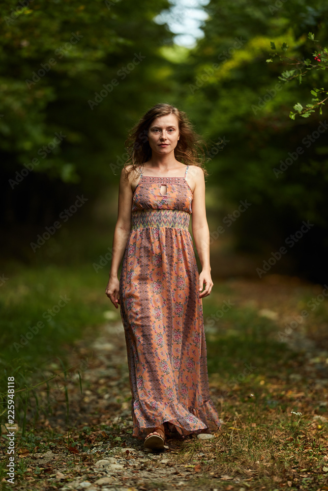 Forest fairy, selective focus Forest fairy, selective focus