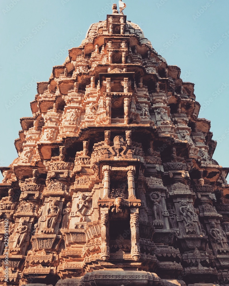 Fototapeta premium Hindu temple in rajasthan, India