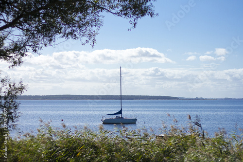 Boote am Salzhaff in Rerik