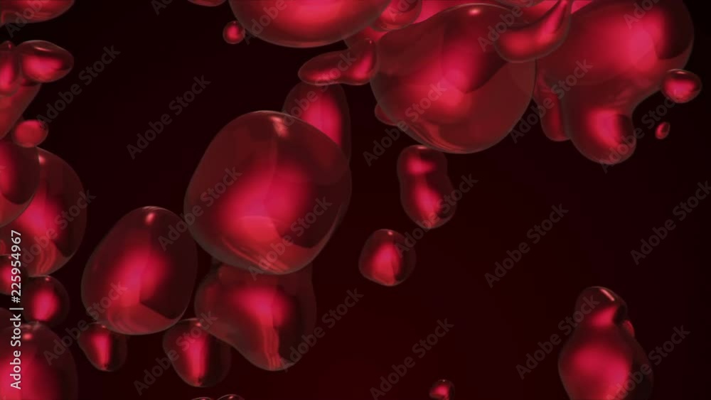 Abstract backgrou1nd with liquid bubbles of paint, oil, water or lava lamp. Animation of seamless loop. Abstract backgrou1nd with liquid bubbles of paint, oil, water or lava lamp. Animation of seamless loop.