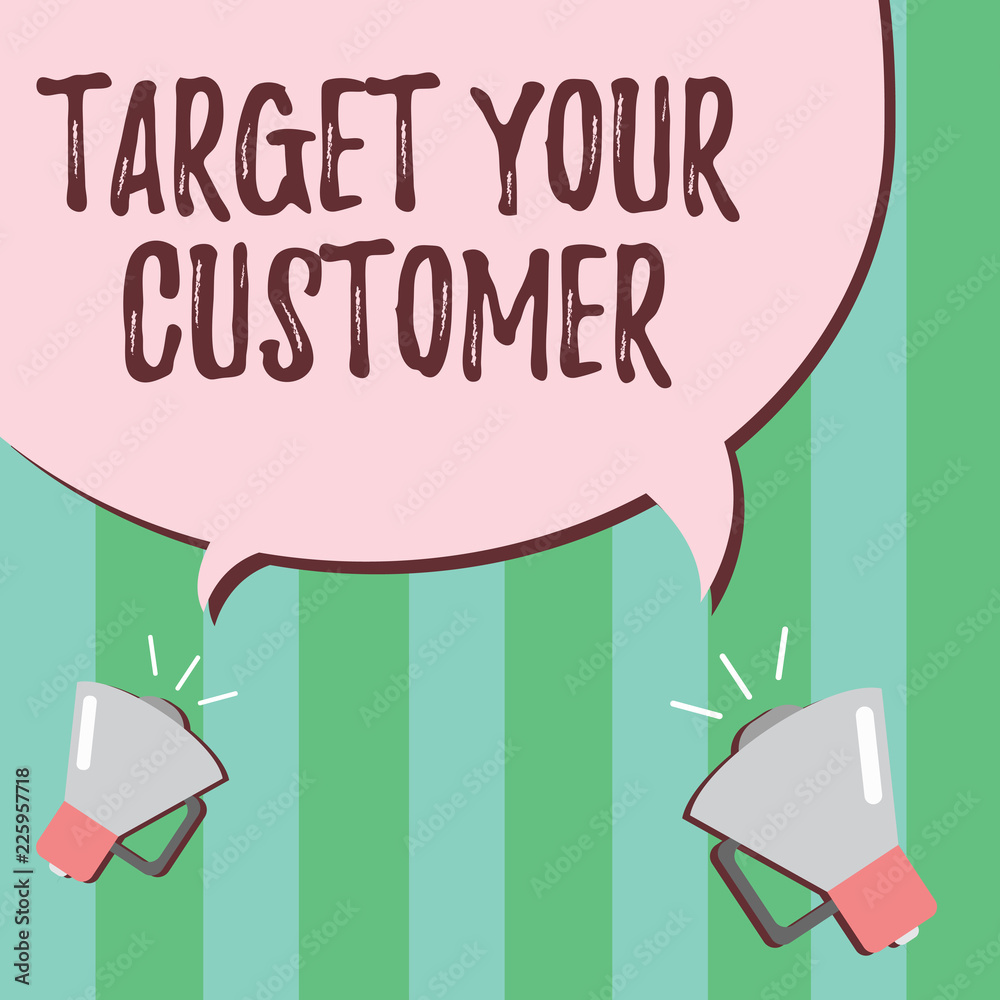 Word writing text Target Your Customer. Business concept for Tailor Marketing Pitch Defining Potential Consumers. Word writing text Target Your Customer. Business concept for Tailor Marketing Pitch Defining Potential Consumers.
