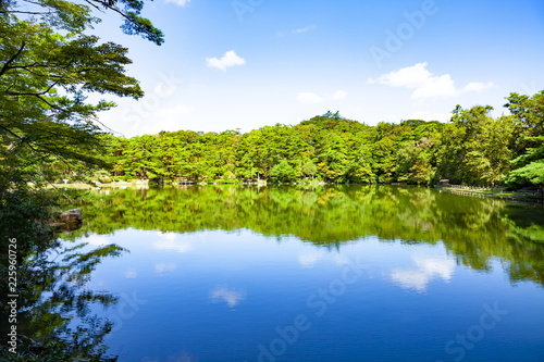 再度公園の風景、兵庫県神戸市北区六甲山にて
