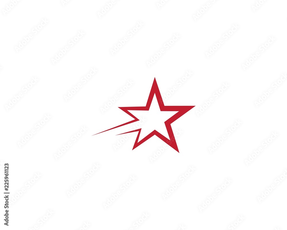 Star logo illustration Star logo illustration