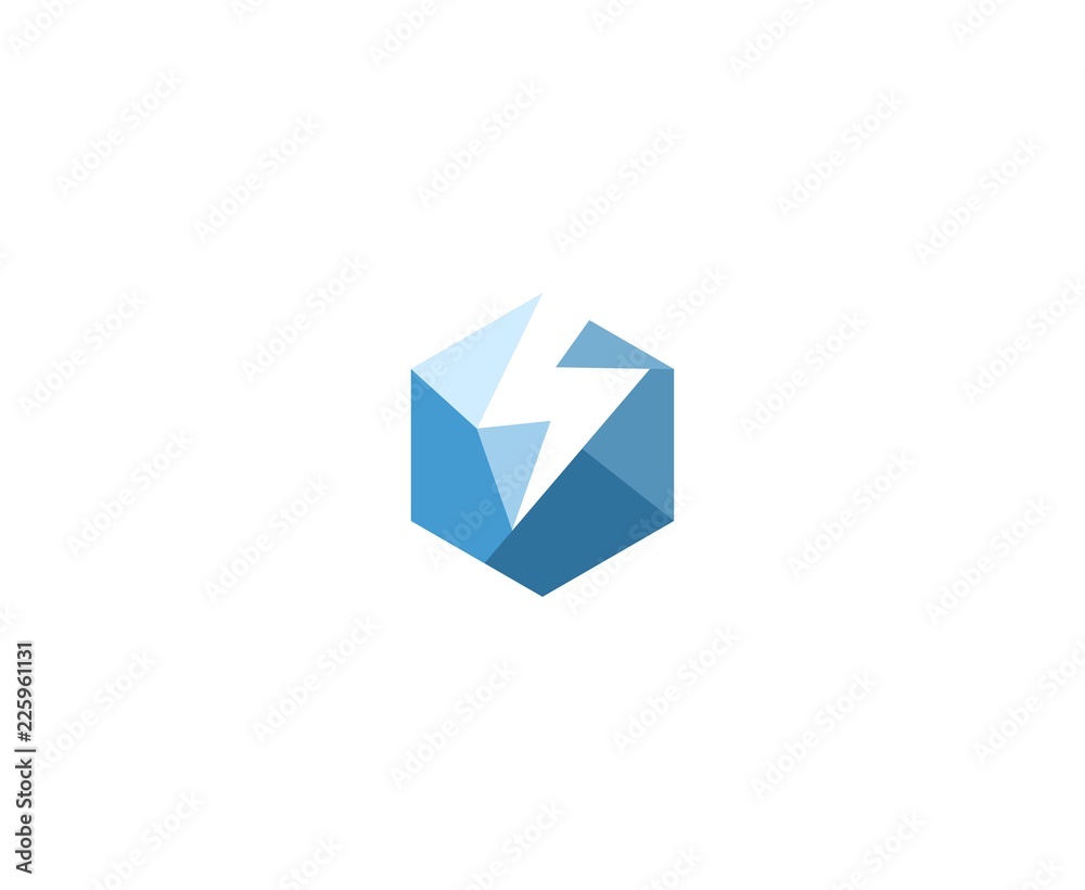 Fototapeta premium Power logo
