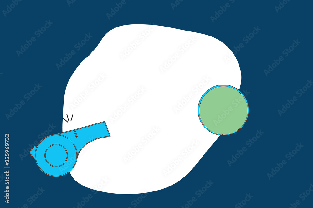 Naklejka premium Flat design business vector illustration concept. Business ad for website and promotion banners empty social media copy space text for your own texts. Template art esp isolated.