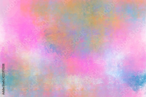 Soft sponge painted smeared blurred abstract for spring, Easter, Feminine look background © kalanustudios.com