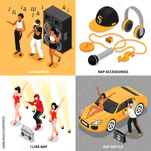 Rap Music 2x2 Design Concept