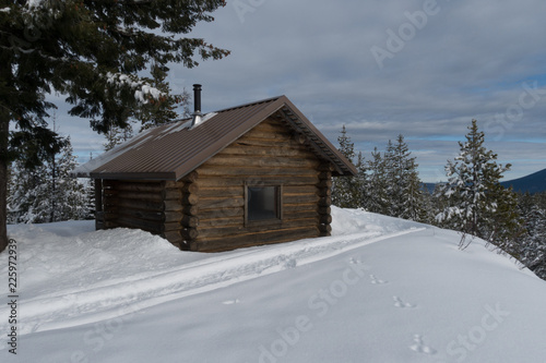 Winter Cabin © Chris