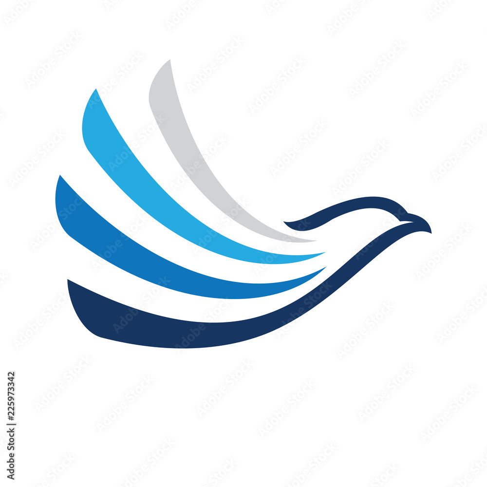 Fototapeta premium Eagle Logo Design Inspiration Vector