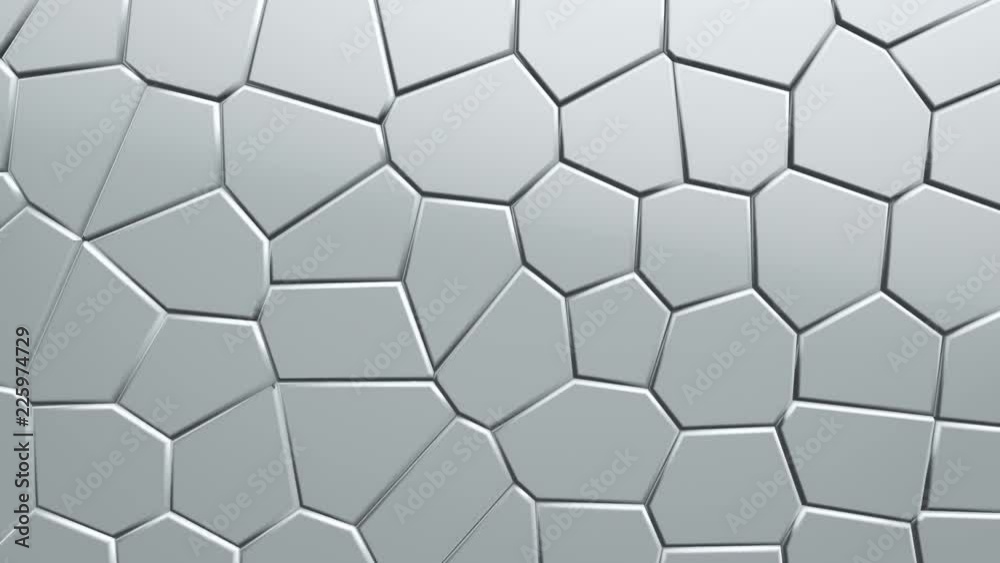 Abstract background with animation moving of dark triangles with glowing light from backdrop. Technologic backdrop with plastic surface. Animation of seamless loop. Abstract background with animation moving of dark triangles with glowing light from backdrop. Technologic backdrop with plastic surface. Animation of seamless loop.
