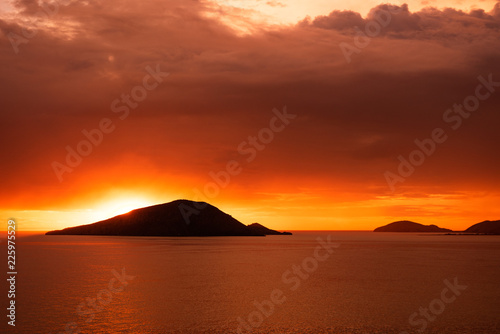 A sunset from Venezuela