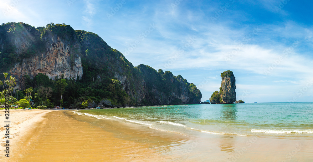 Naklejka premium Ao Nang beach, Krabi, Thailand