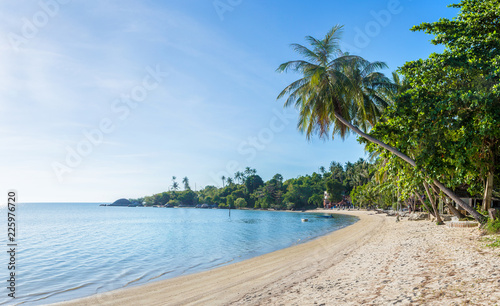 Beach on Phangan island