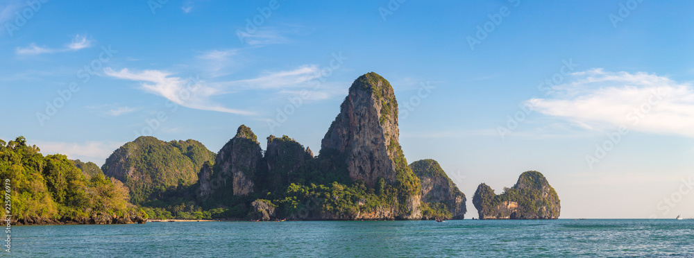 Naklejka premium Railay Beach, Krabi, Thailand
