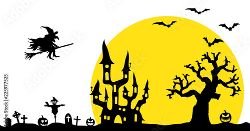 scary Halloween background