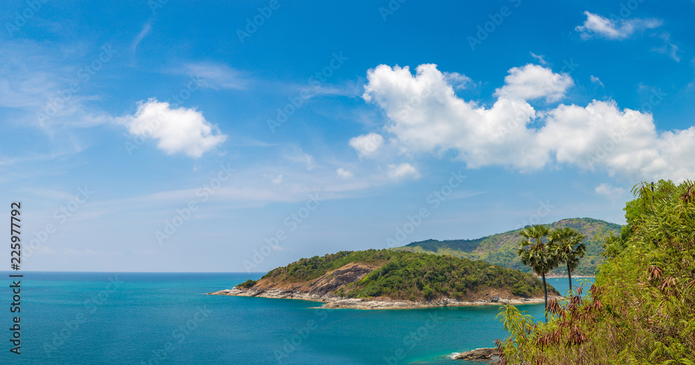 Naklejka premium Panoramic view of Phuket