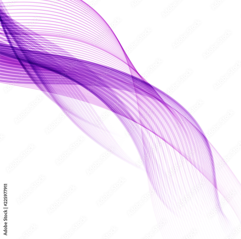 Fototapeta premium Abstract background with color waves
