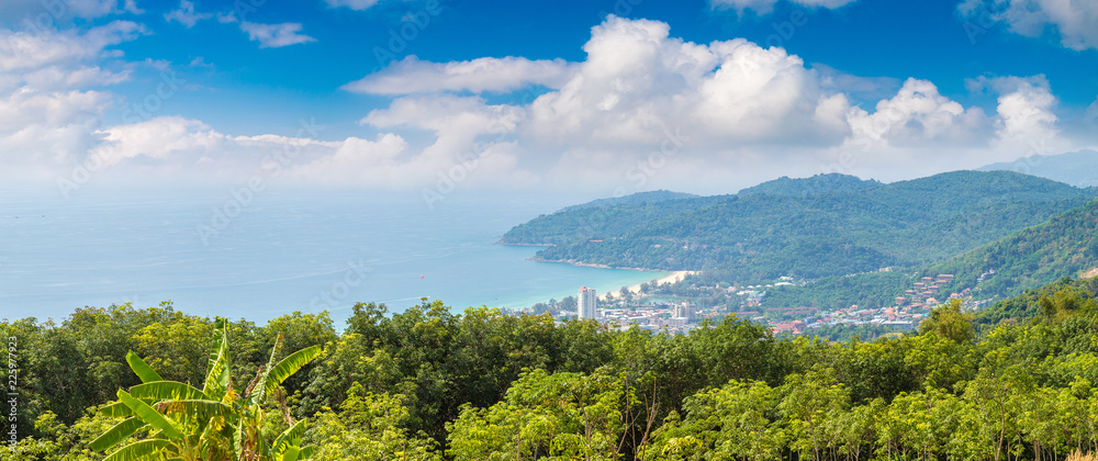 Panoramic view of Phuket Panoramic view of Phuket