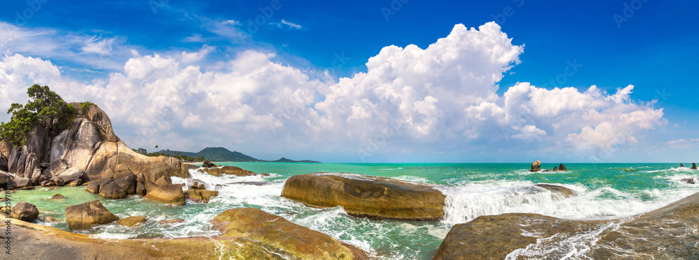 Naklejka premium Lamai Beach on Samui