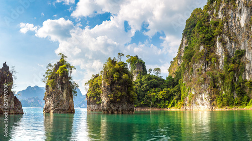 Cheow Lan lake in Thailand