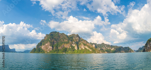 Cheow Lan lake in Thailand