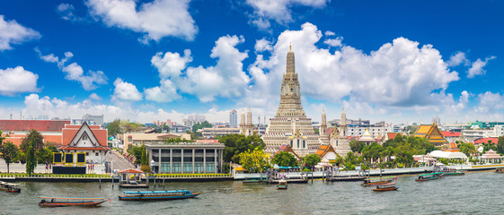 Keuken achterwand Bangkok Wat Arun tempel aan rivier  © Sergii Figurnyi