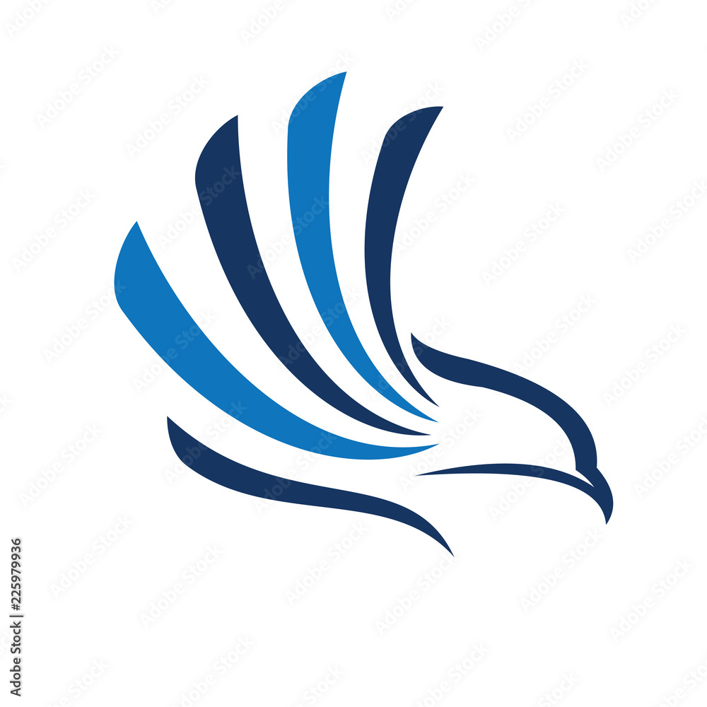 Obraz premium Eagle Logo Design Inspiration Vector