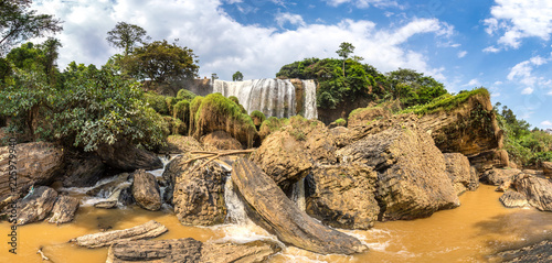 Elephant waterfall in Dalat