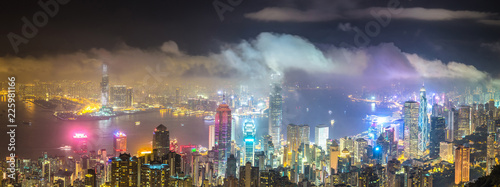 Photography Panoramic view of Hong Kong