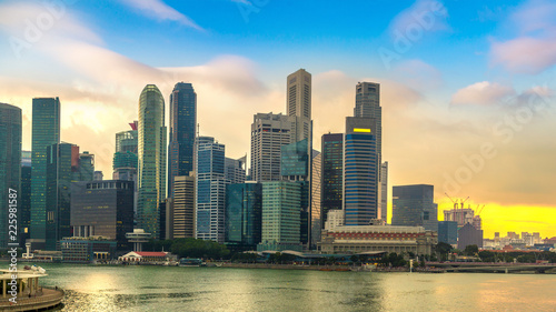 Singapore at night