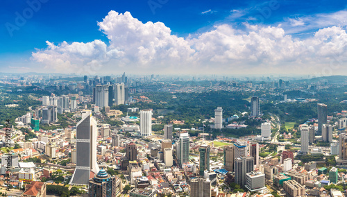 Canvas Print Panoramic view of Kuala Lumpur