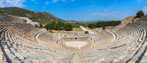 Amphitheater (Coliseum) in Ephesus photo