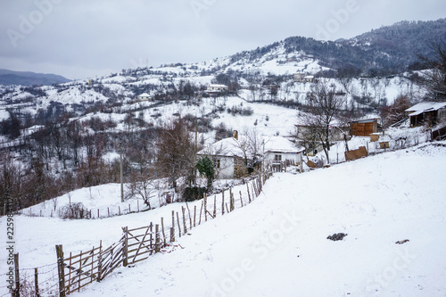 Winter on villages of Town Ardino © nrqemi