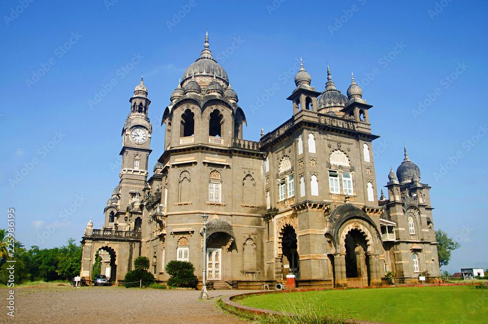 Shalini vilas palace of Kolhapur in Maharashtra, India.