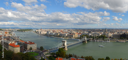 Панорама Будапешта с купола Национальной венгерской галереи © Dmitriy Dombrovskyi