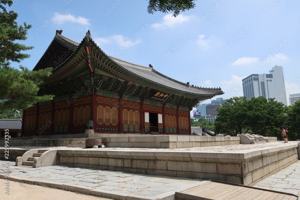 Deoksugung Palace in the city of Seoul in South Korea Deoksugung Palace in the city of Seoul in South Korea