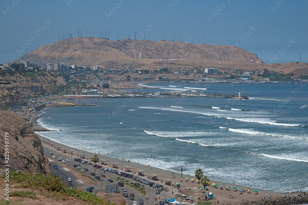 Strand in Lima