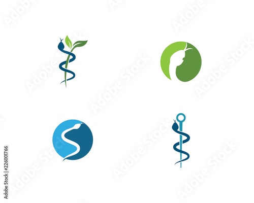 Snake logo vector