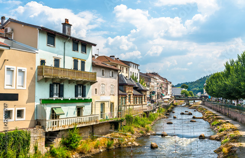 The Moselle River in Epinal, France